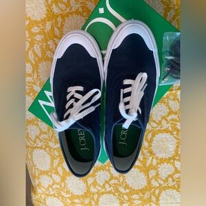 J. Crew Canvas Vulcanized Deck Shoe